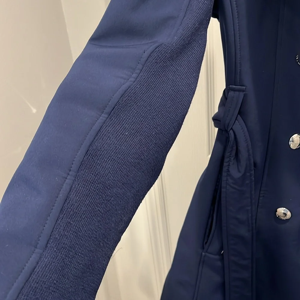 Calvin Klein Women's  Blue Trench Coat - Picture 5 of 10